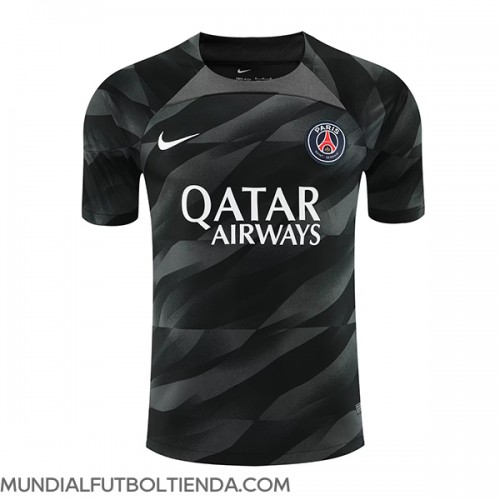 Camiseta Paris Saint-Germain Portero Segunda Equipación Replica 2023-24 mangas cortas